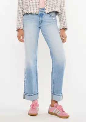 Passion Essentials Low Rise Straight Fit Comfort Stretch Denim by Kancan