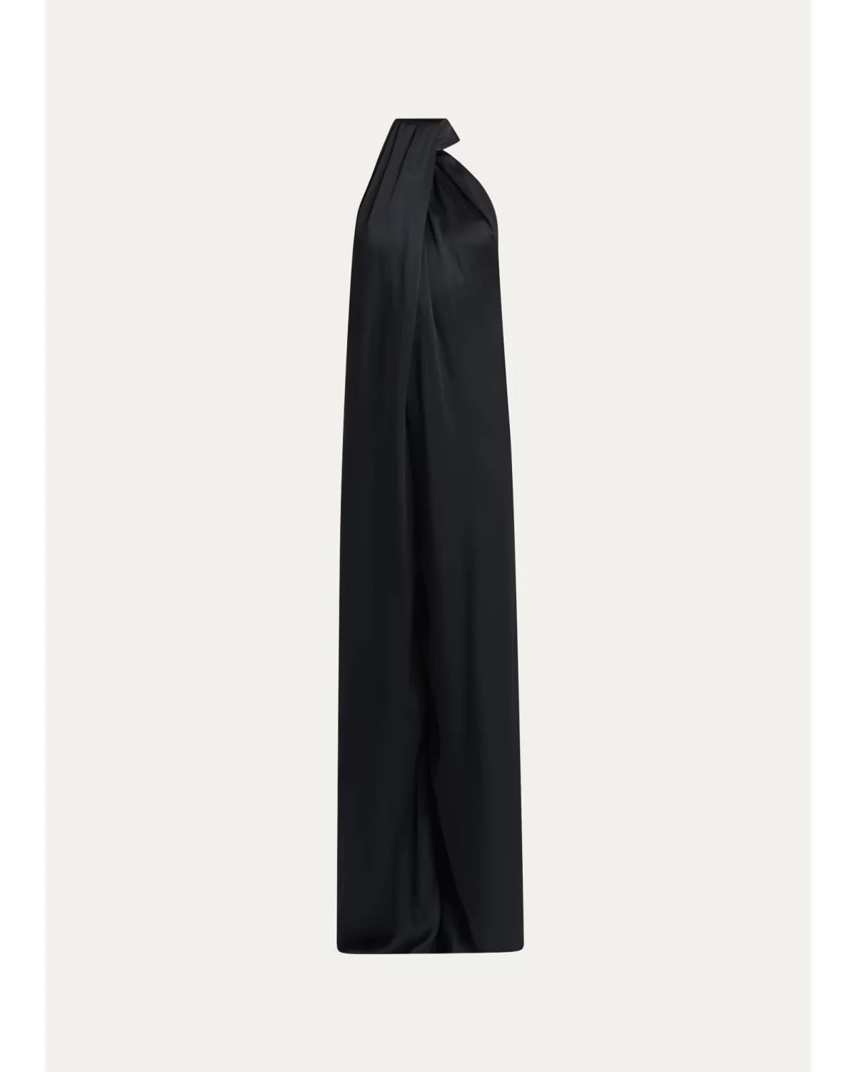 Envers Draped Satin Halterneck Jumpsuit by Stella McCartney