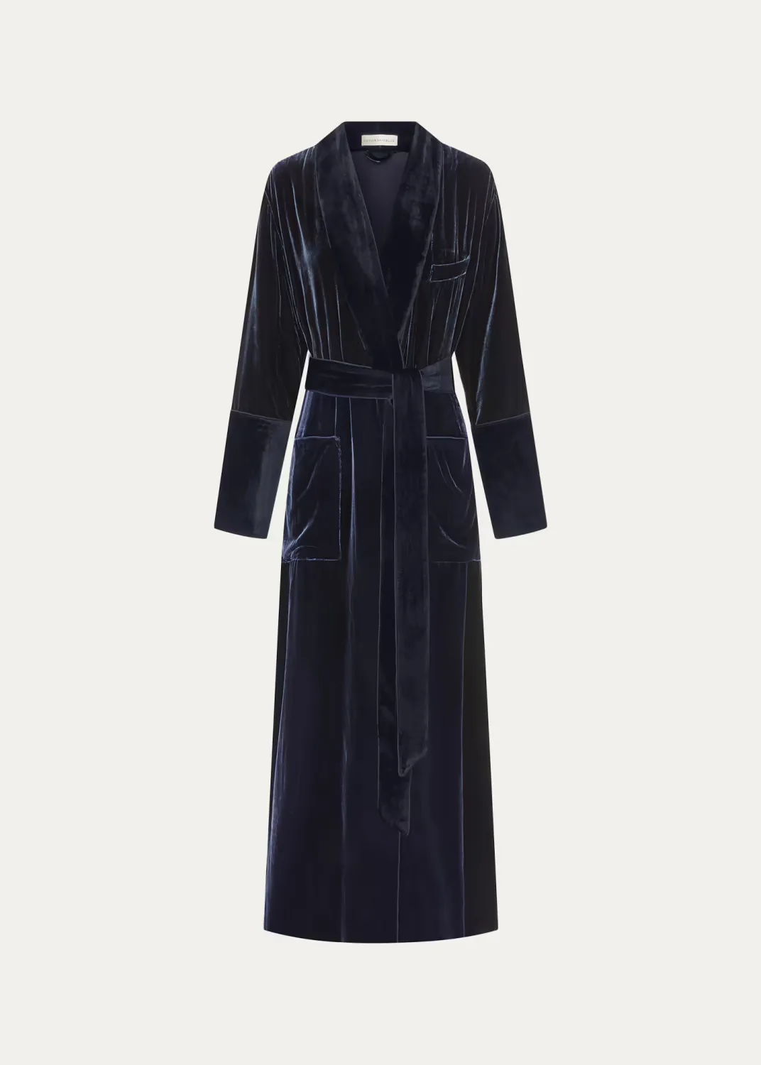 Capability Shawl-Collar Velvet Robe