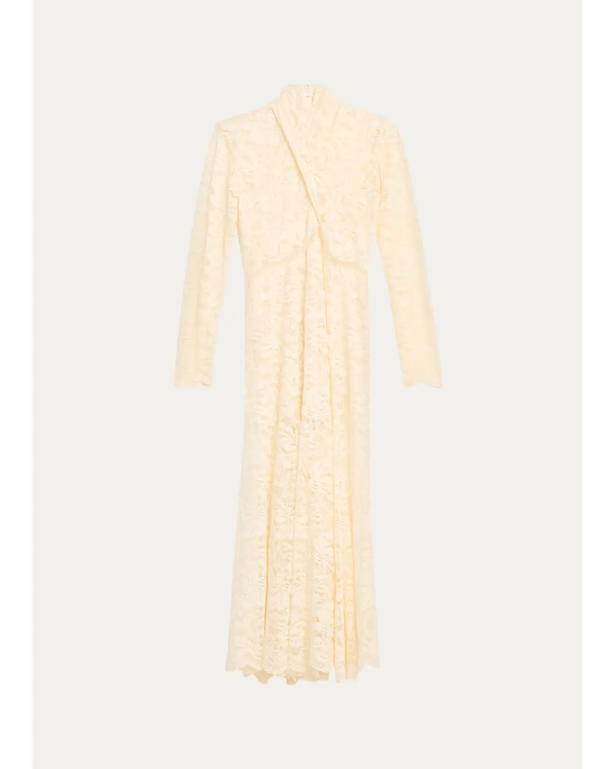 Layered Lace Maxi Dress by Rabanne