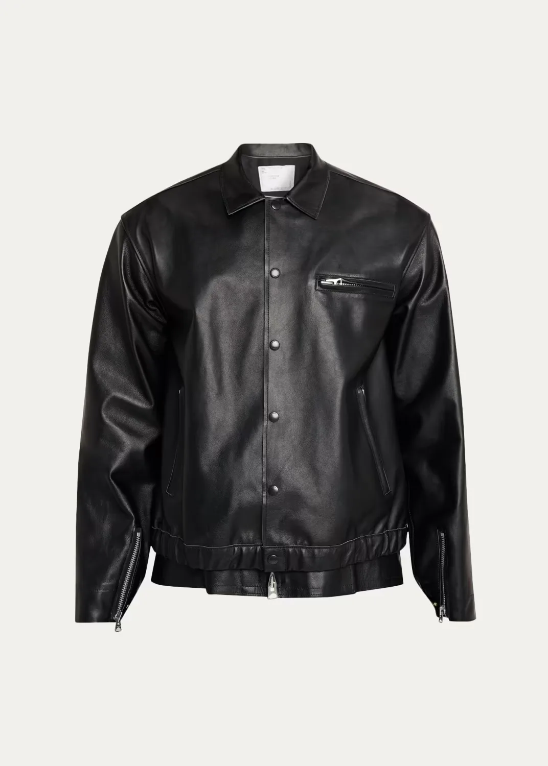 Shiny Leather Jacket