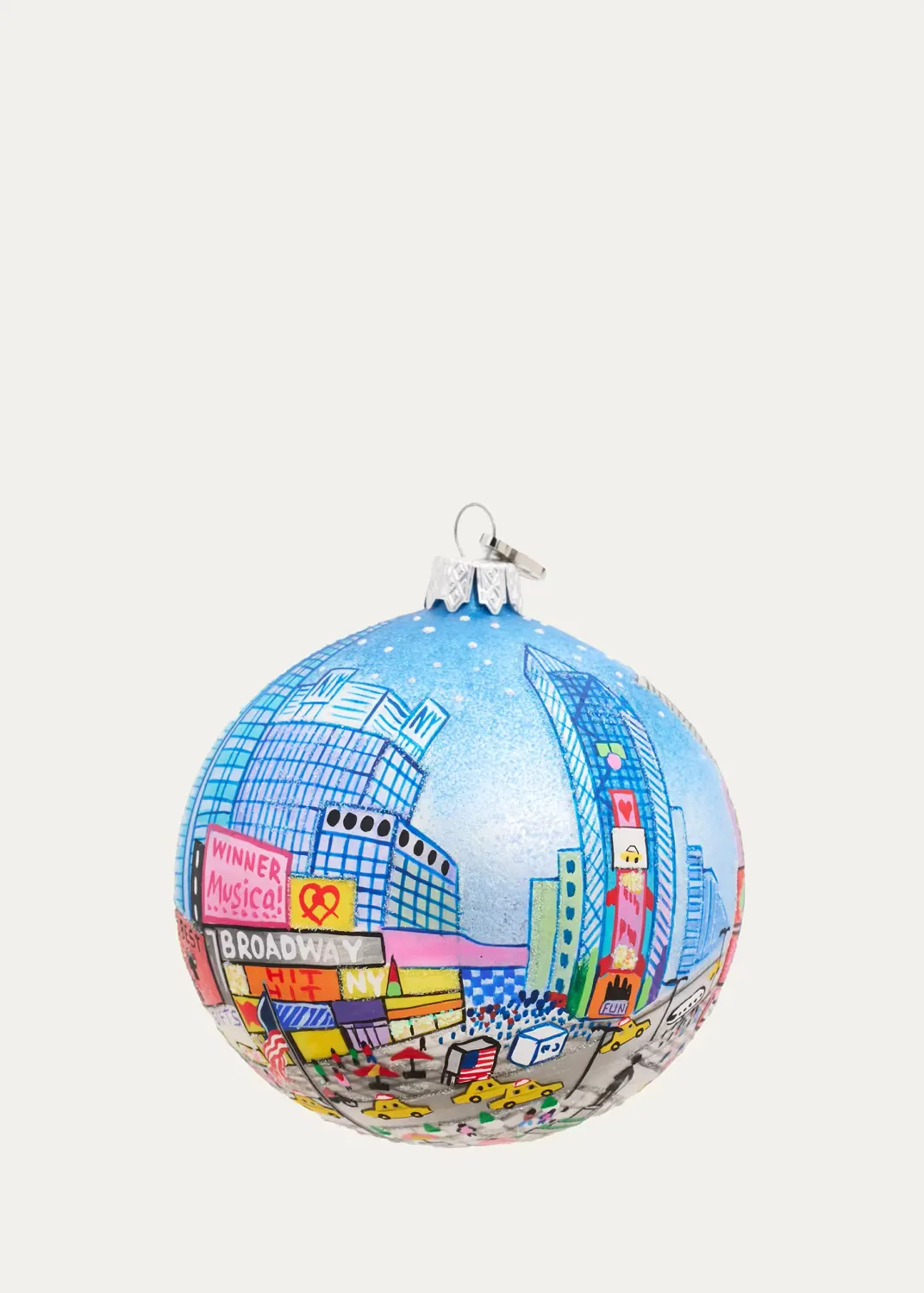 Times Square Christmas Ornament by Michael Storrings