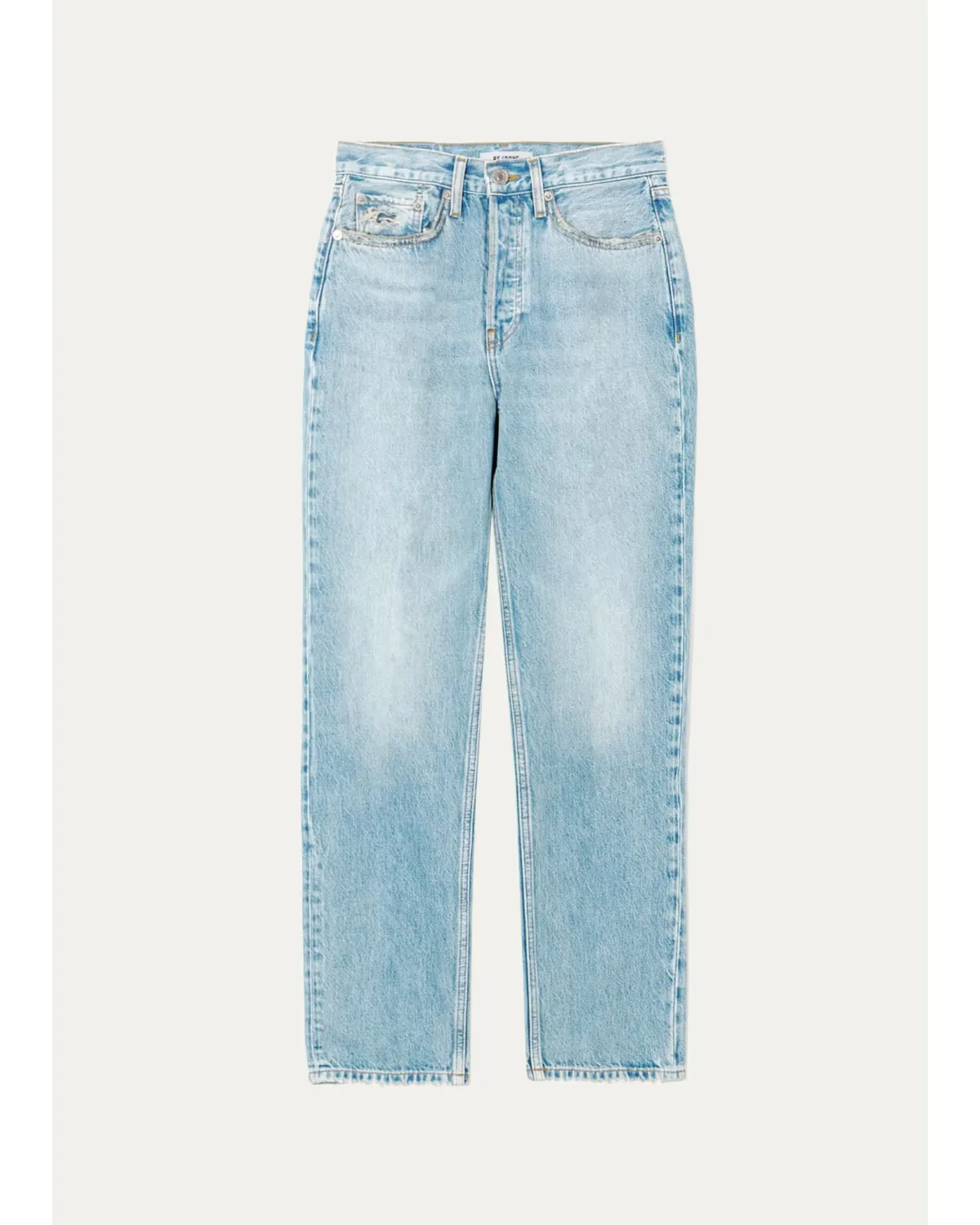 Pipe Straight-Leg Ankle Jeans by Re/Done