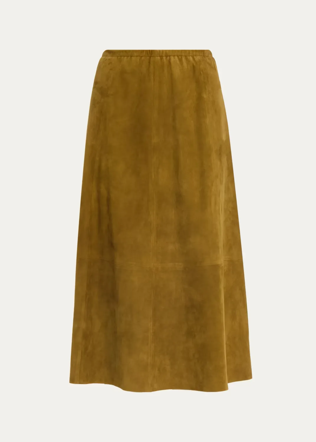 Suede Midi Skirt