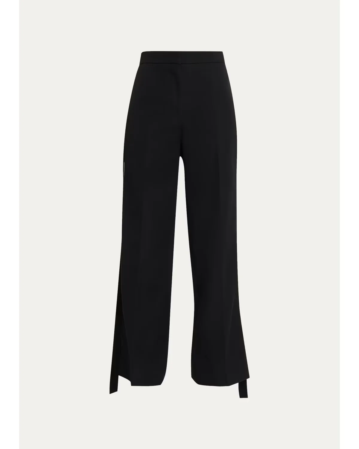 Virgin Wool Straight Pants by FForme