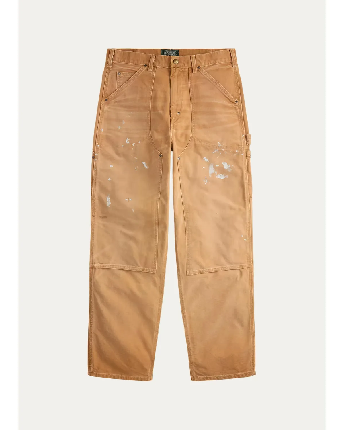 Distressed Canvas Carpenter Pants by Polo Ralph Lauren