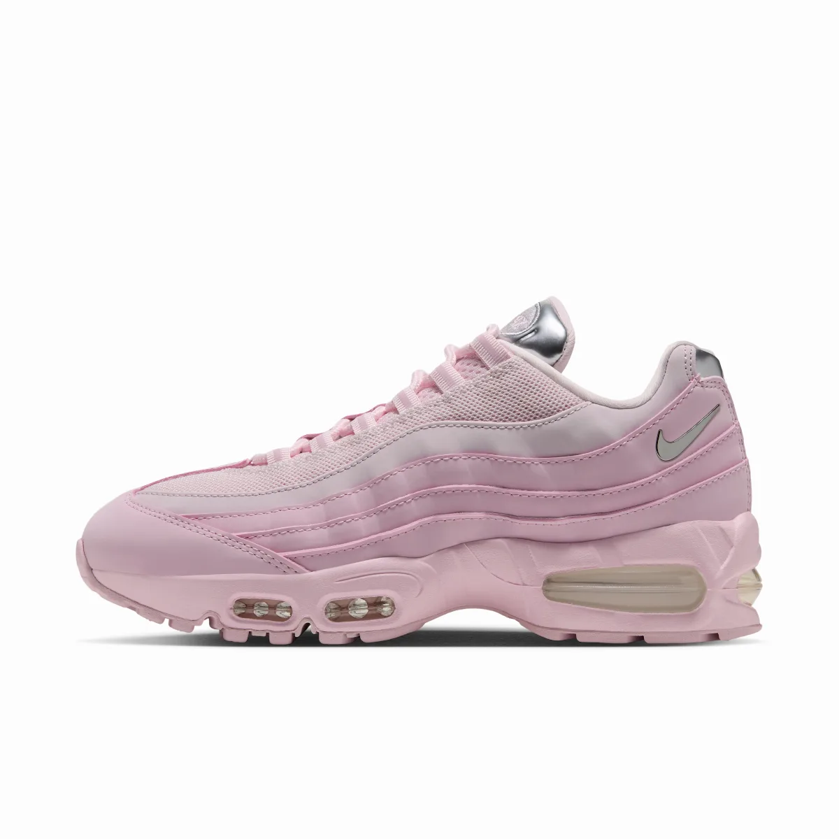 Air Max 95 Big Bubble Chrome Shoes by Nike