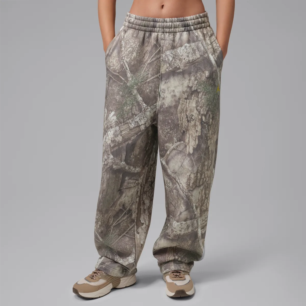 Jordan Brooklyn Fleece Relaxed Wide Leg Realtree Pants by Jordan