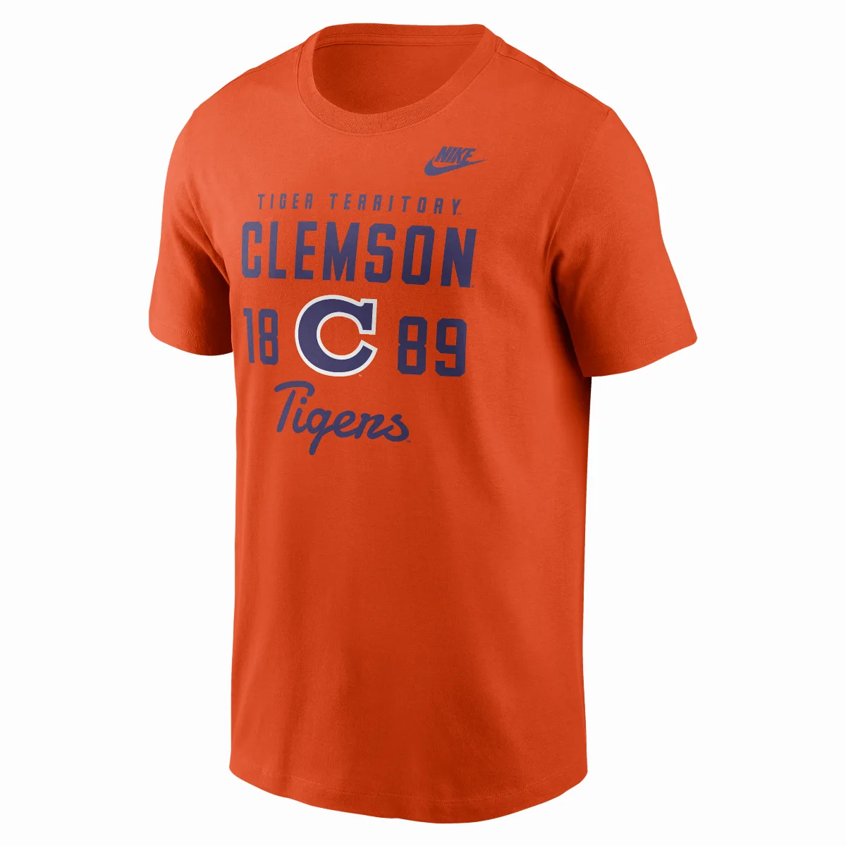 Clemson Legacy Stacked Est College T-Shirt by Nike