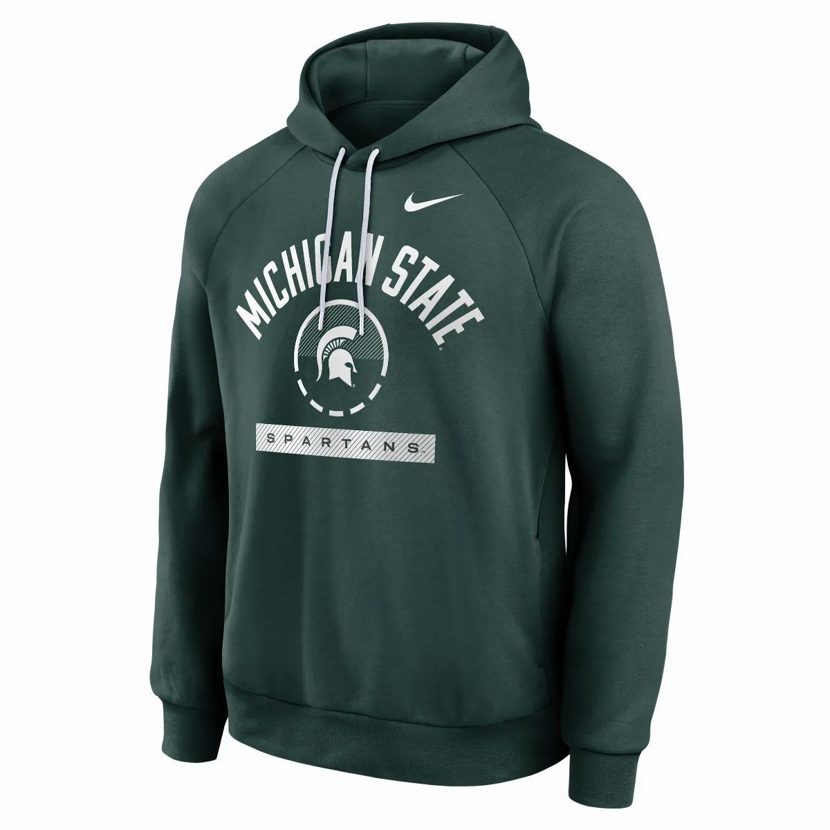 Michigan State Courtside Dri-FIT College Pullover Hoodie by Nike