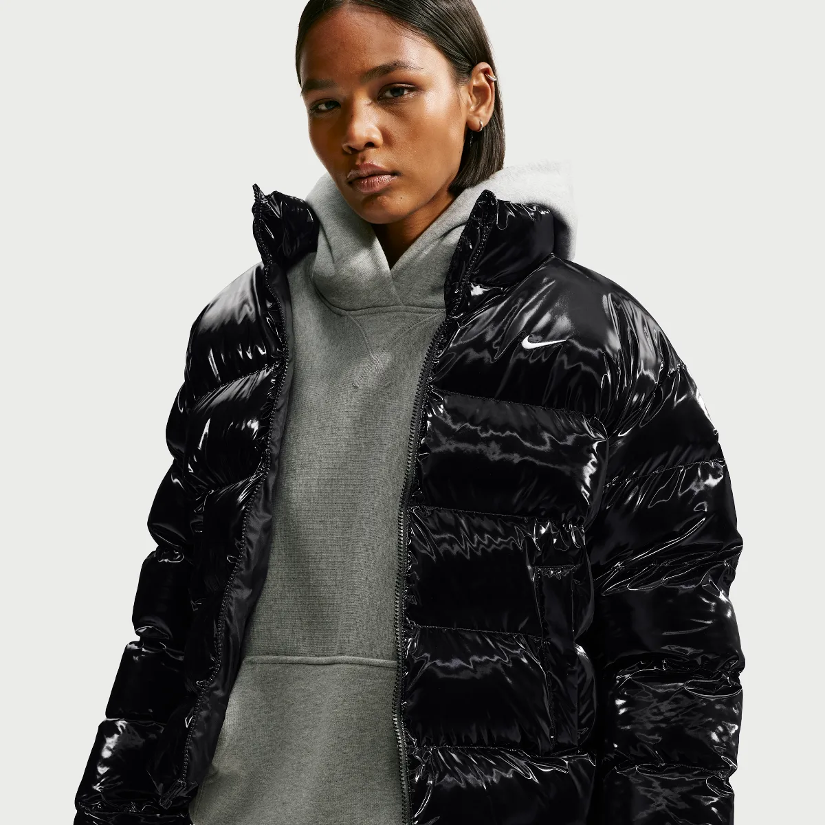 Sportswear Classic Loose Gleamy Therma-FIT Jacket by Nike
