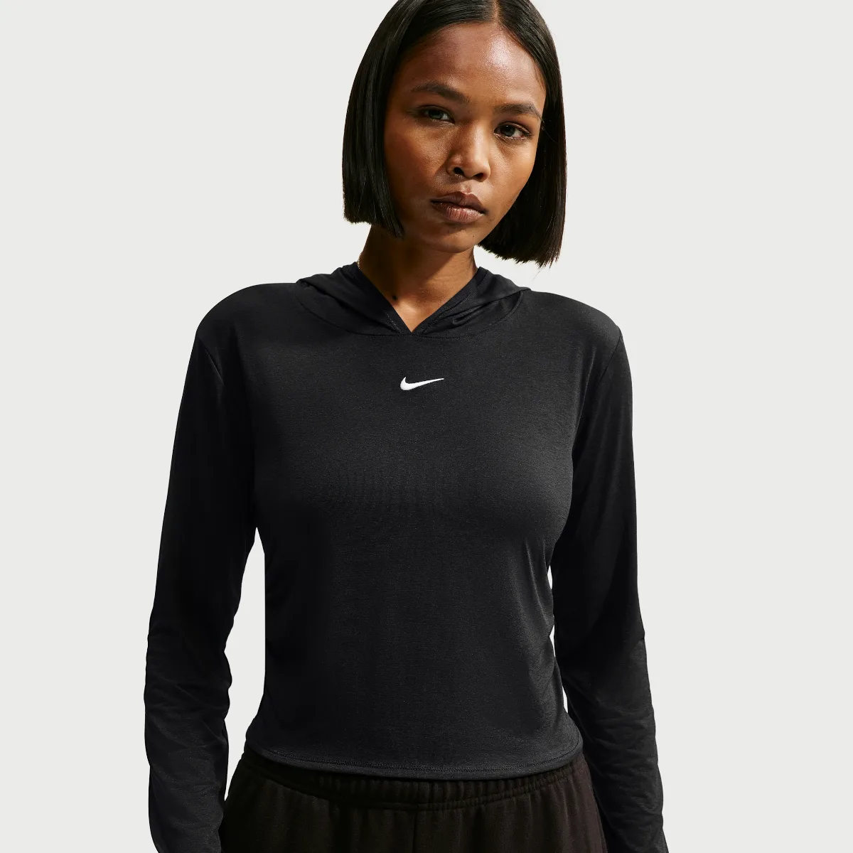 Sportswear Slim Long-Sleeve Sheer Top