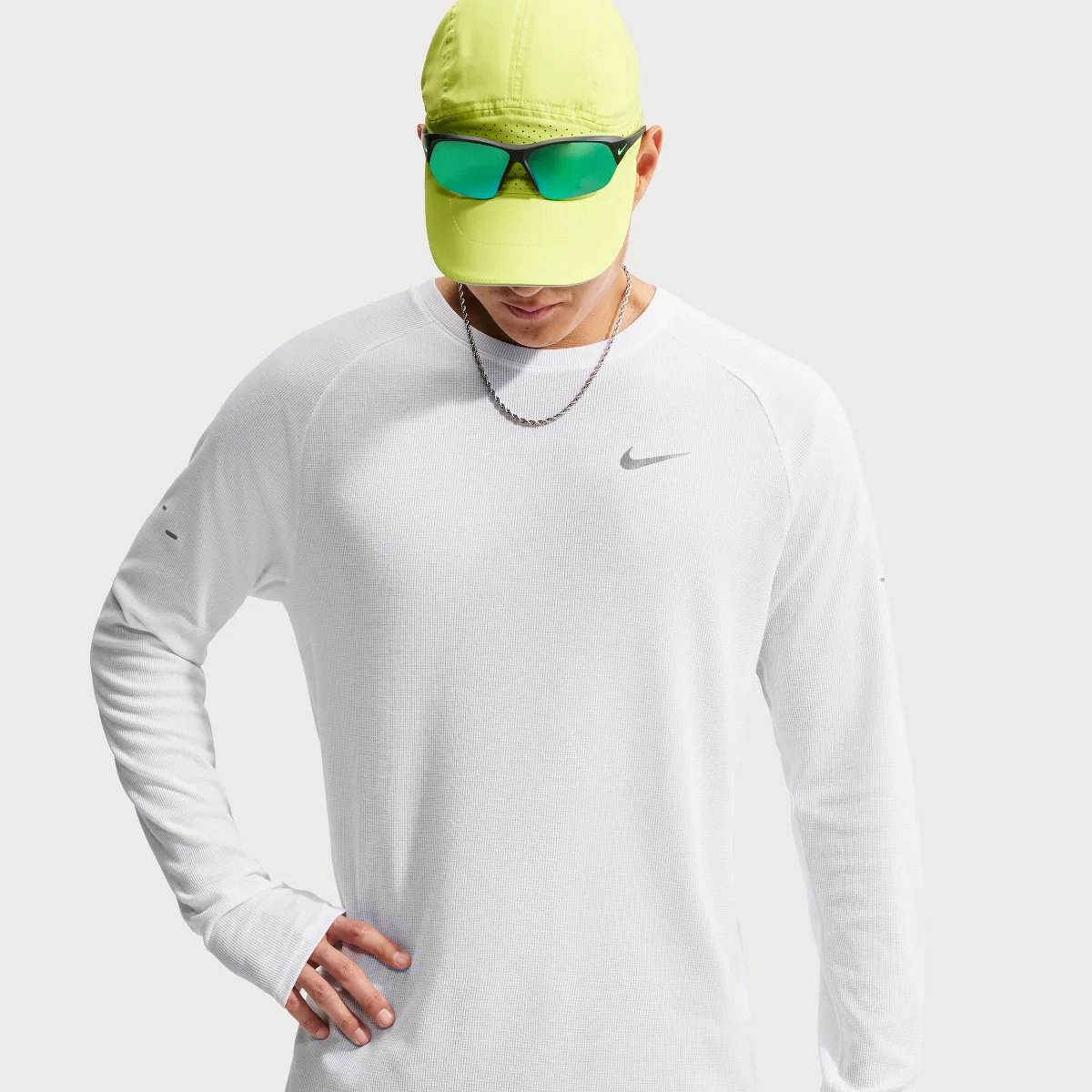 Stride Dri-FIT Running Waffle Crew by Nike