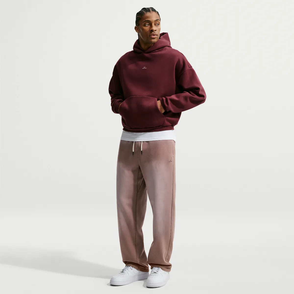 Nike Standard Issue Brushed Heavy Oversized Basketball Pants by Nike