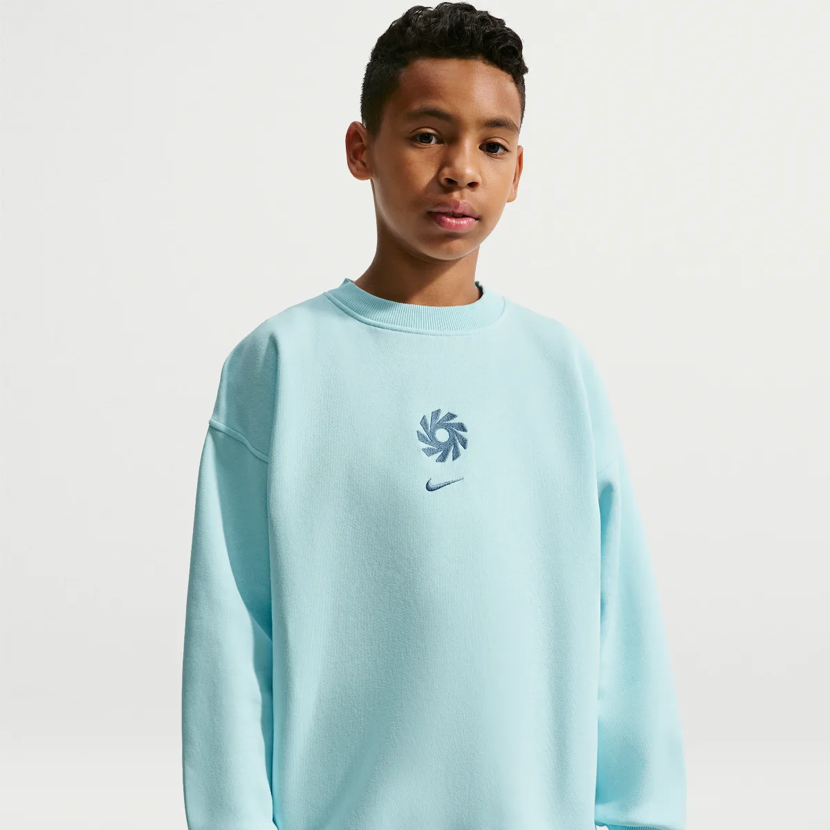 Erling Haaland Club Fleece Soccer Oversized Crew-Neck by Nike