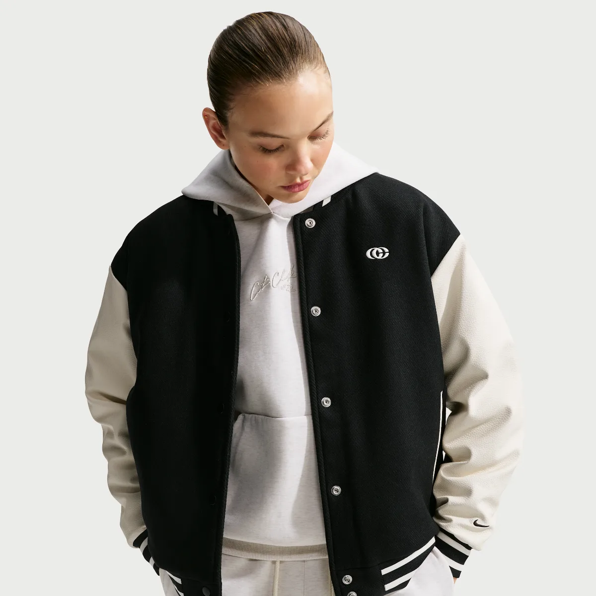 Caitlin Clark Basketball Varsity Jacket by Nike