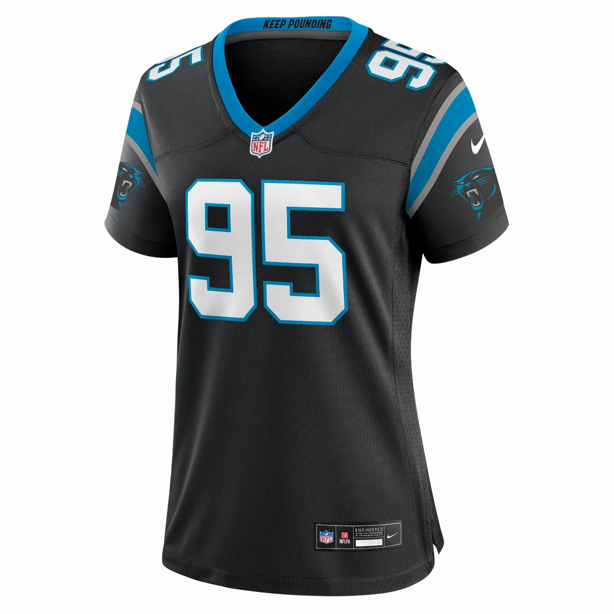 Derrick Brown Carolina Panthers NFL Game Jersey by Nike