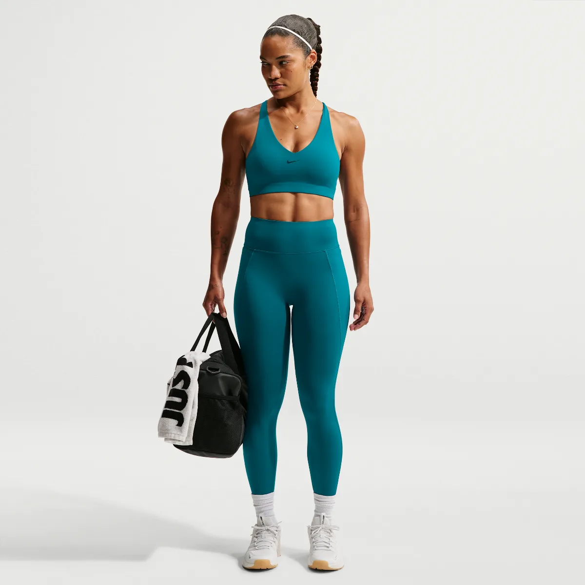 Universa High-Waisted 7/8 Leggings with No Front Seam by Nike