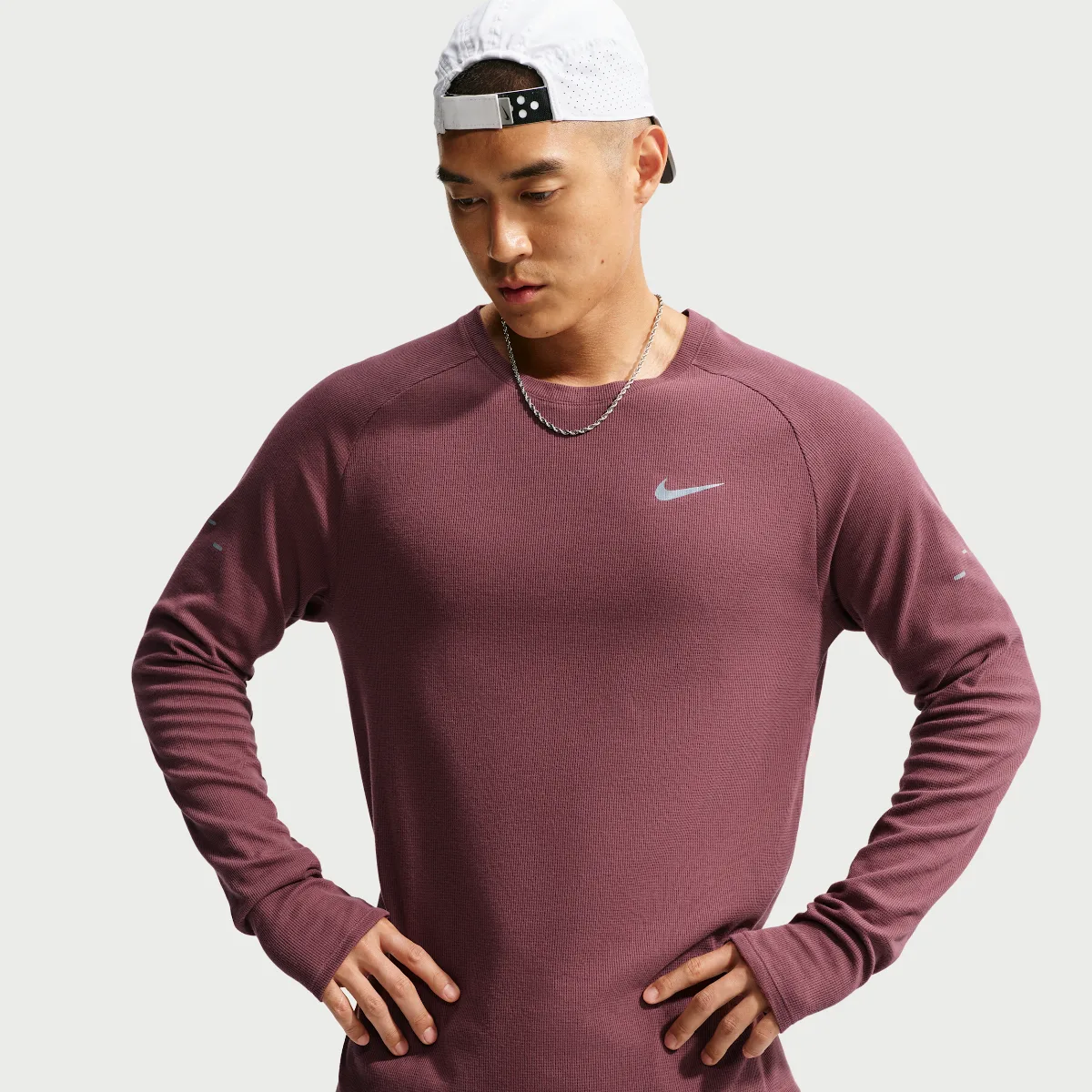 Stride Dri-FIT Running Waffle Crew