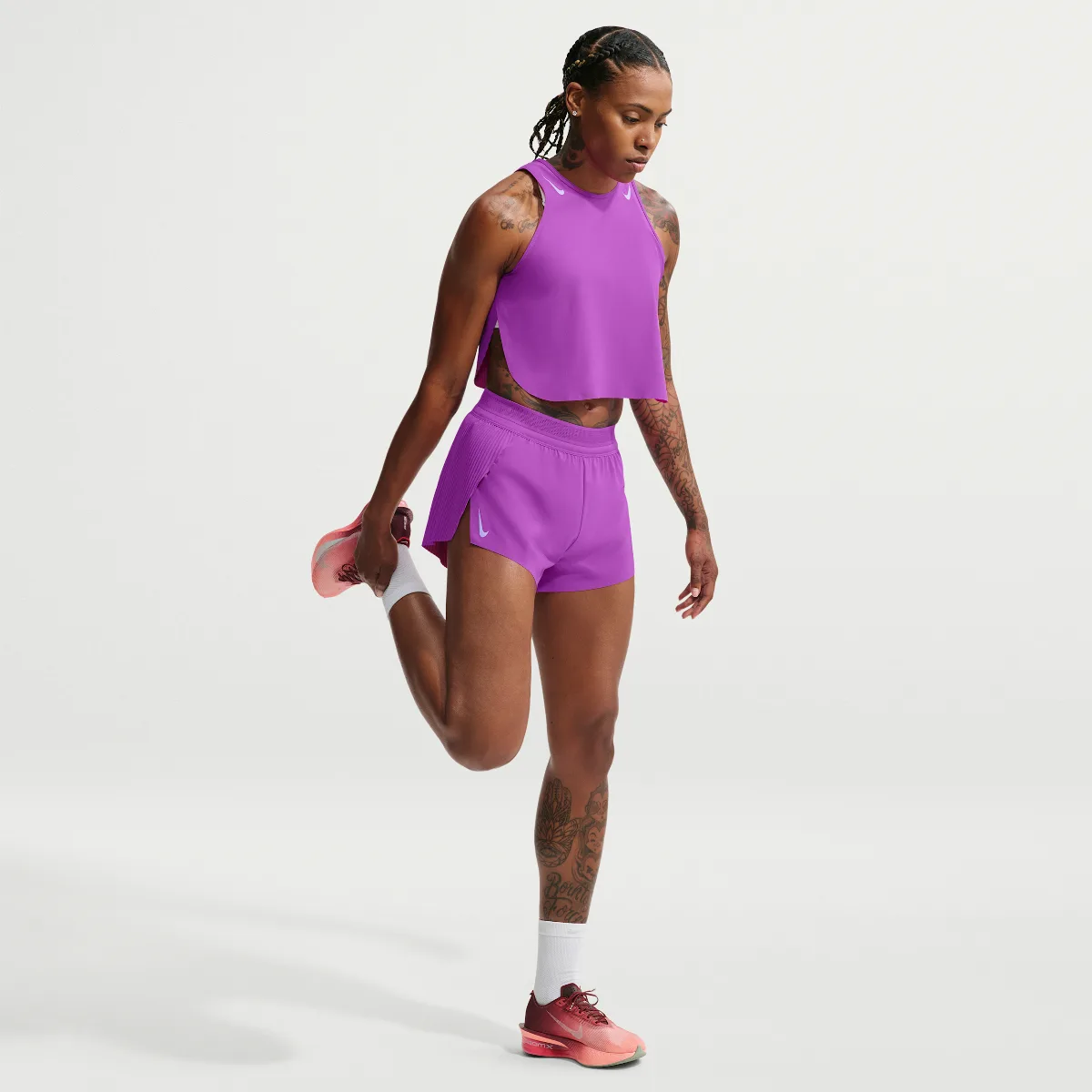 AeroSwift Dri-FIT ADV Mid-Rise 3 Brief-Lined Running Shorts by Nike