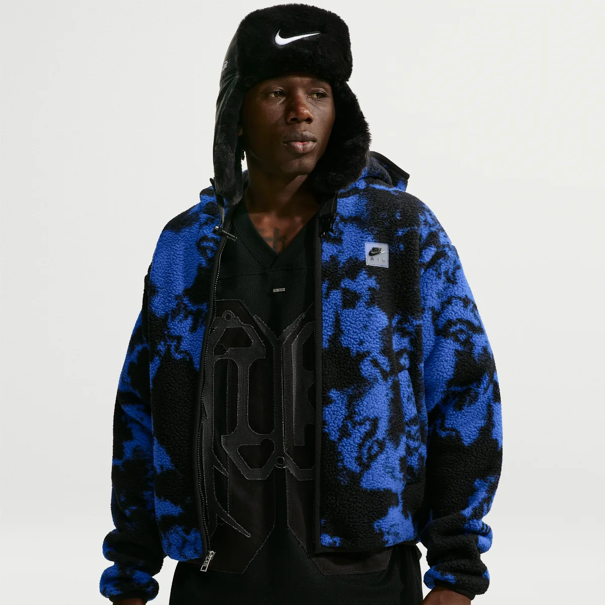 Air High-Pile Fleece Full-Zip Jacket by Nike