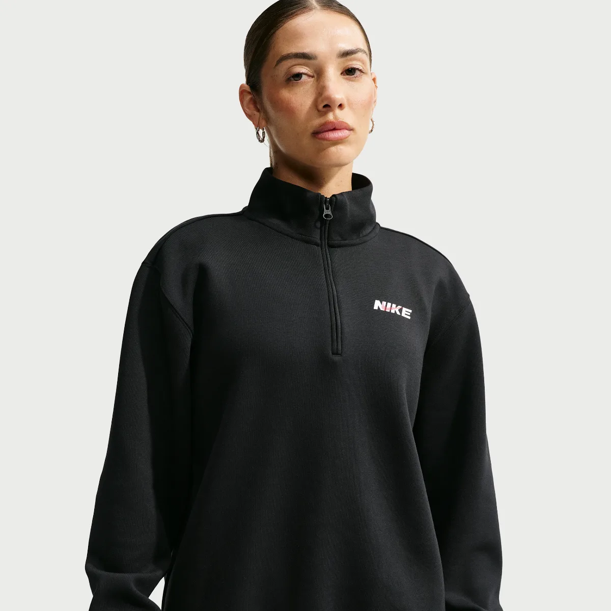 Studio Fleece Sport Dri-FIT 1/4-Zip Top by Nike