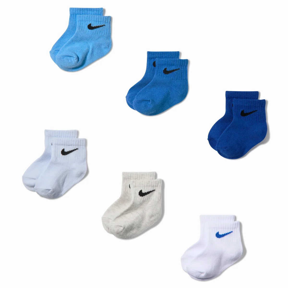 Swoosh Ankle Socks (6 Pairs) by Nike