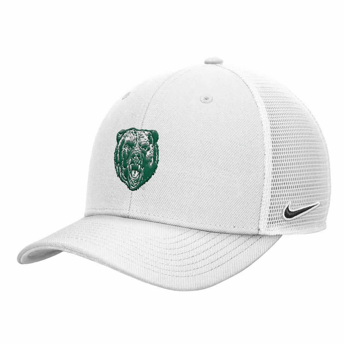 Baylor Throwback Rise College Trucker Adjustable Hat by Nike