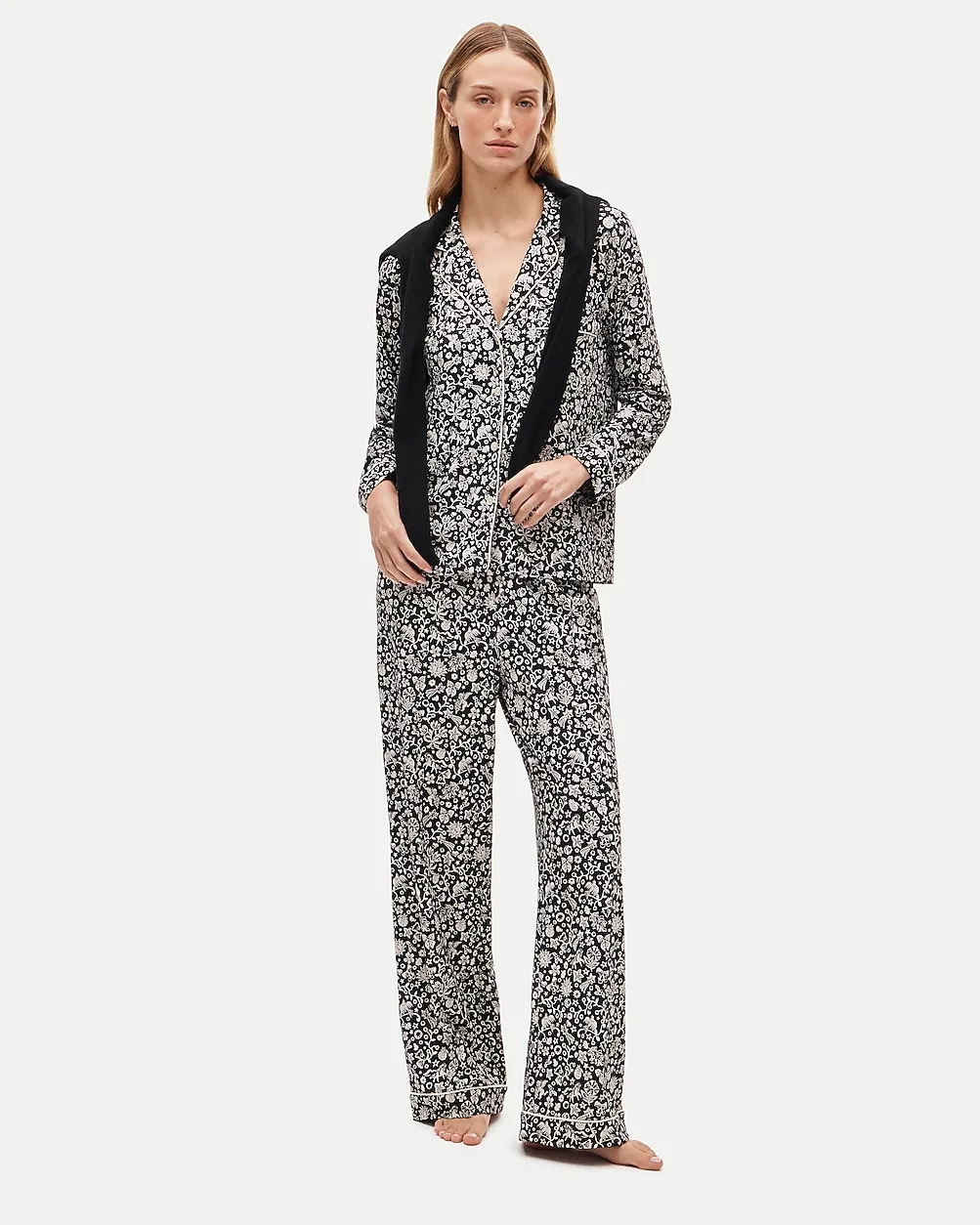 Dreamy Pajama Pant Set in Charm Print by J.Crew