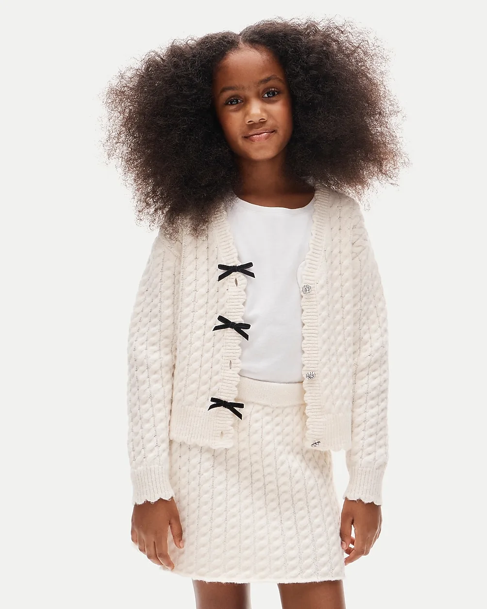 Cable-Knit Sweater-Skirt by J.Crew