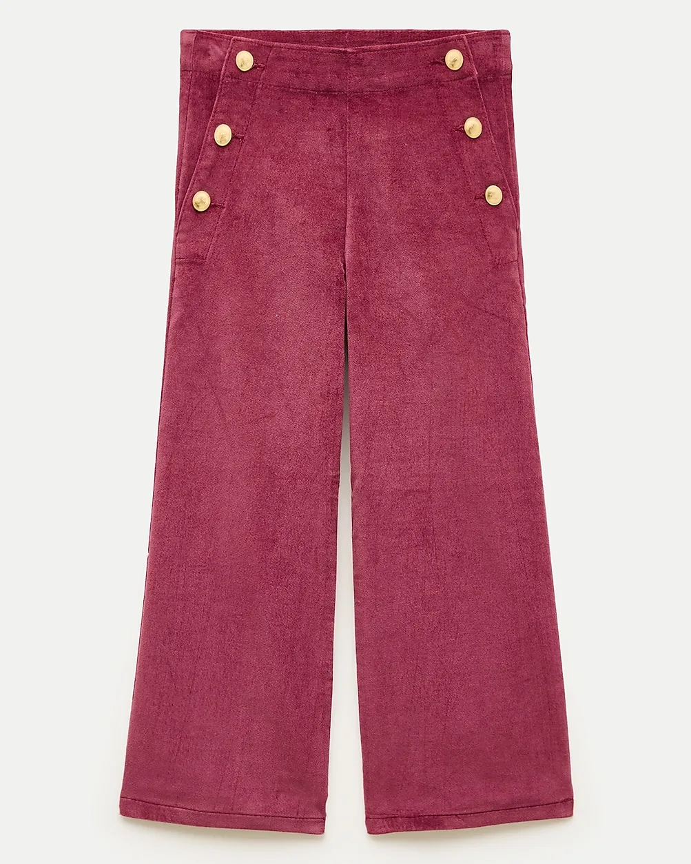 High-Waisted Pant in Cotton Moleskin by J.Crew