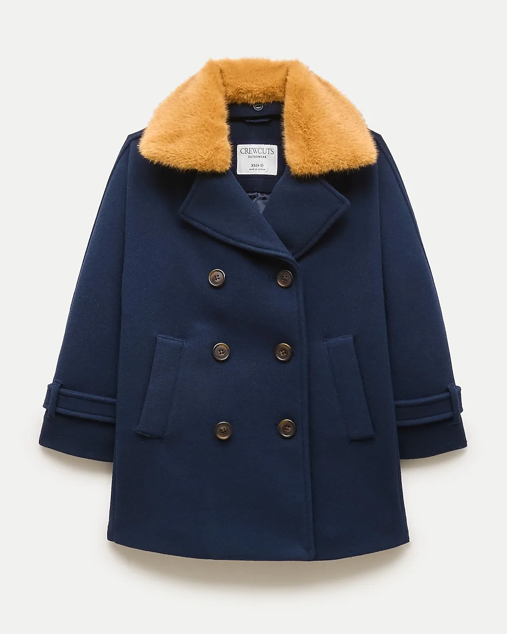 Faux-Wool Peacoat by J.Crew