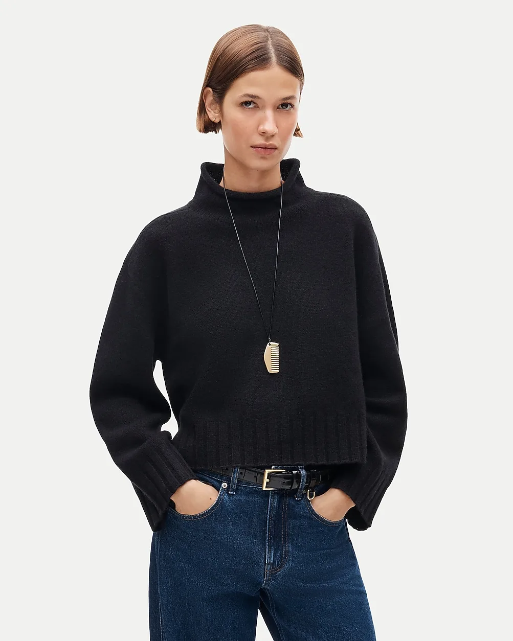 Vintage Wool Rollneck Sweater by J.Crew