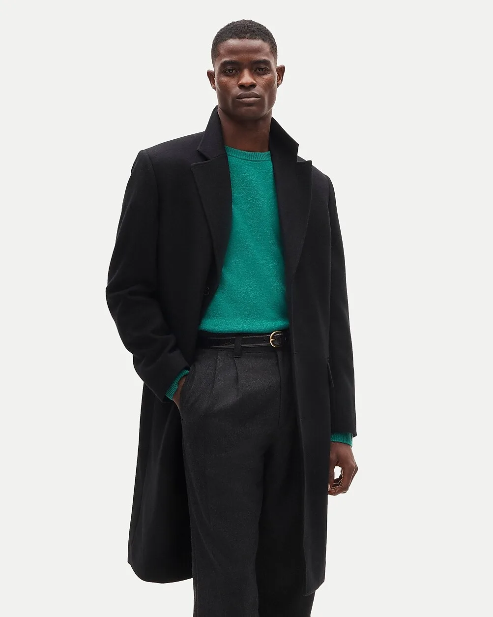 Rivington Topcoat in Japanese Wool Blend by J.Crew
