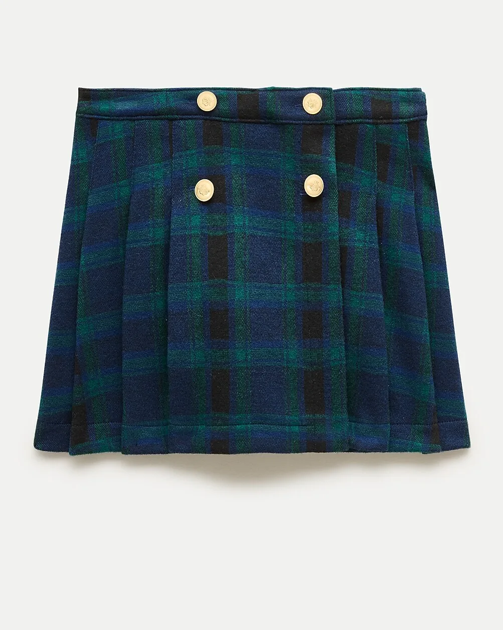 Seaboard Soft-Knit Skirt in Tartan by J.Crew
