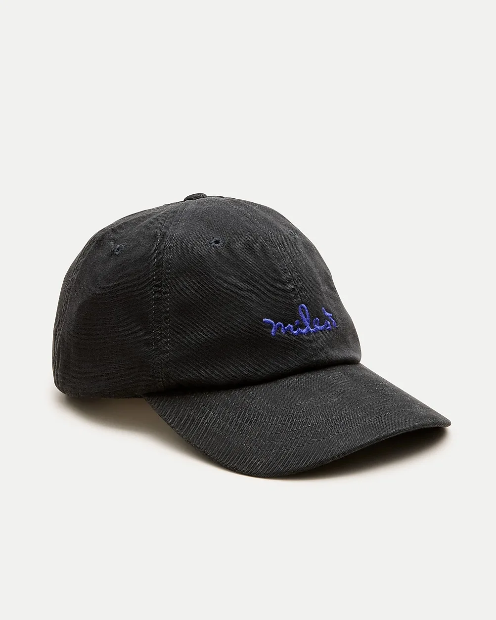 Miles Davis x J.Crew Embroidered Canvas Cap by J.Crew