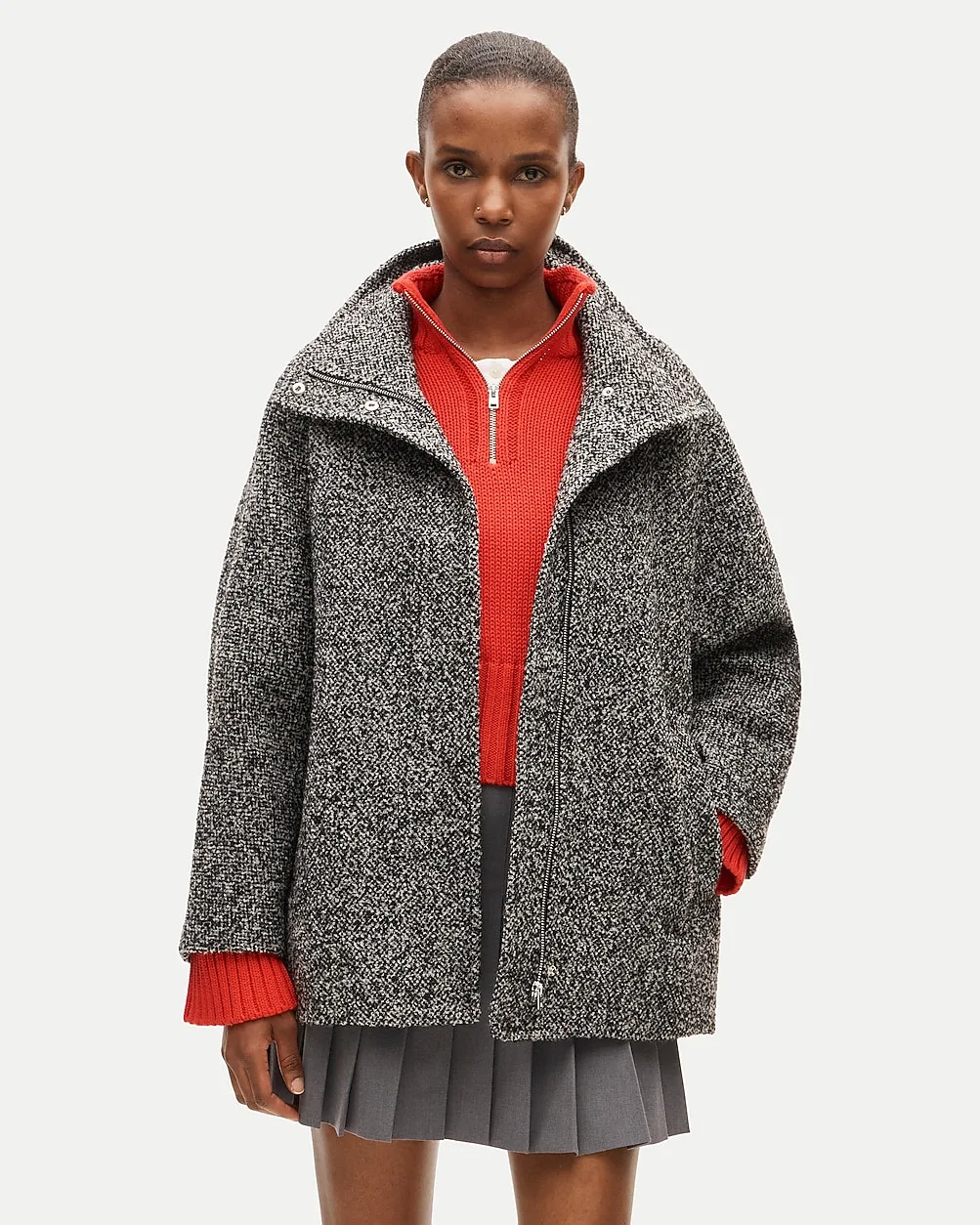 Luciana Coat in Boucl by J.Crew