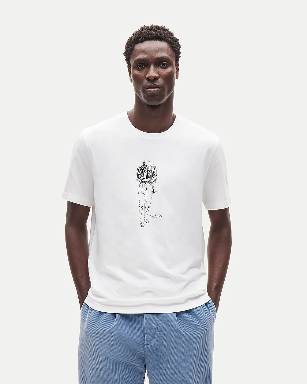 Miles Davis x J.Crew Graphic Vintage-Wash T-Shirt by J.Crew