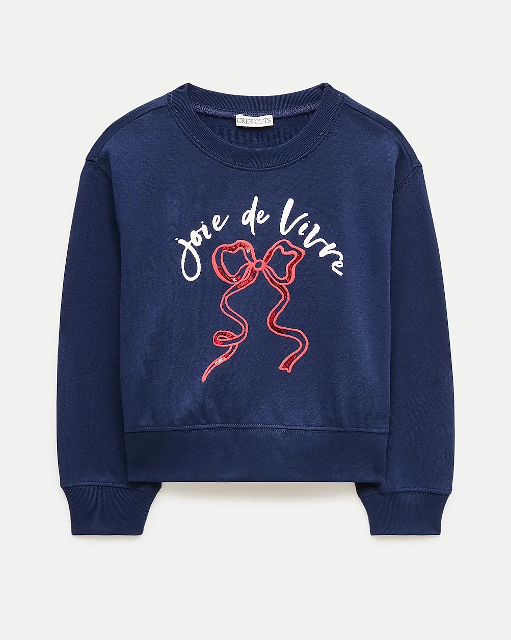 Everyday Joie De Vivre Graphic Sweatshirt in Terry by J.Crew