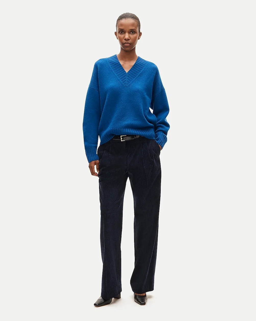 Essential Trouser in Velvety Corduroy by J.Crew