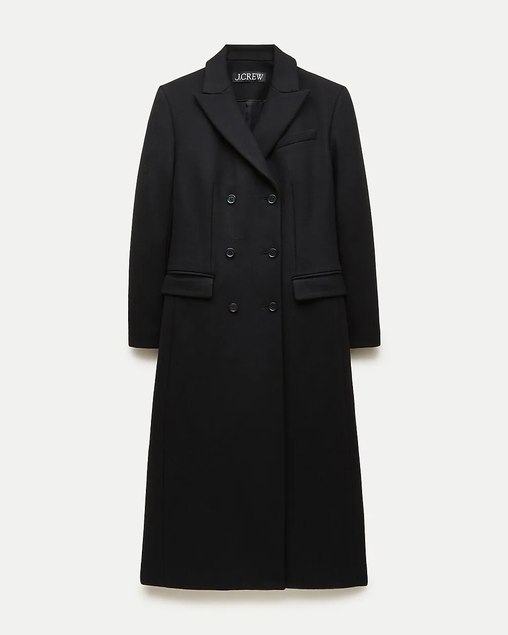 Double-Breasted Coat in Wool-Blend Melton by J.Crew