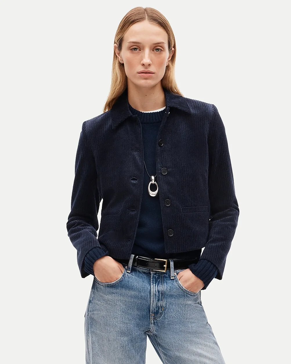 Lady Jacket in Velvety Corduroy