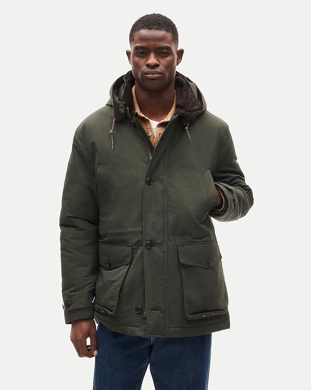 Country Jacket with Removable Hood and PrimaLoft by J.Crew
