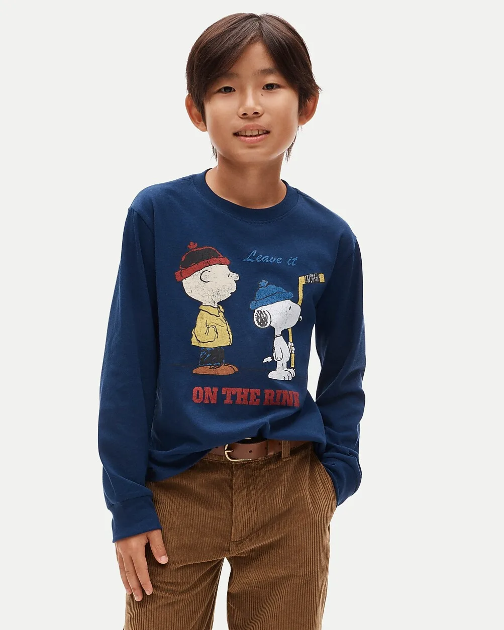 Peanuts x Crewcuts Kids Hockey Graphic T-Shirt by J.Crew