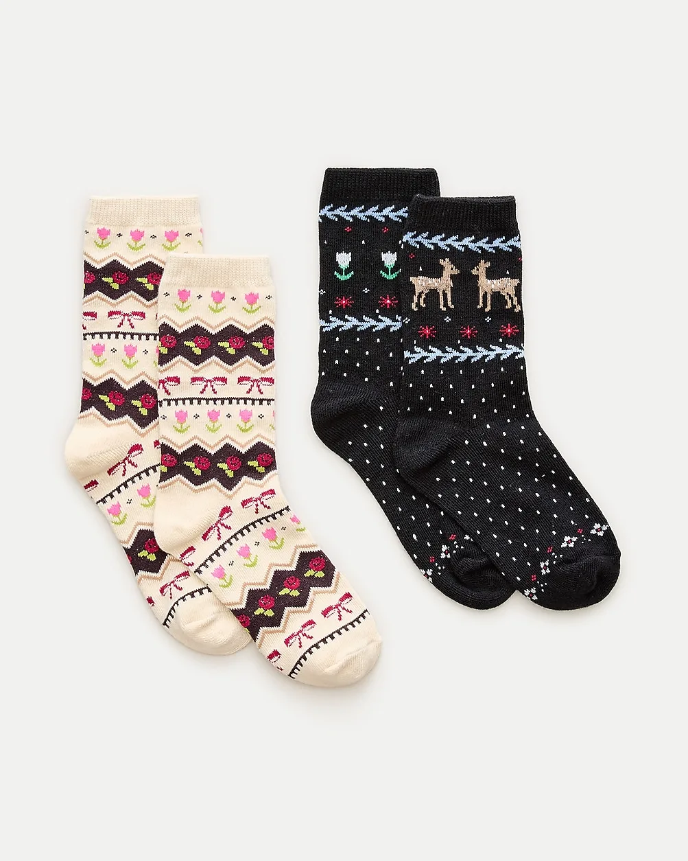 Fair Isle Trouser Socks Two-Pack by J.Crew