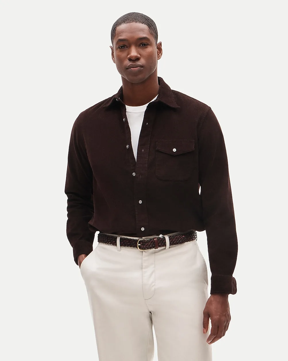 14-Wale Corduroy Shirt by J.Crew
