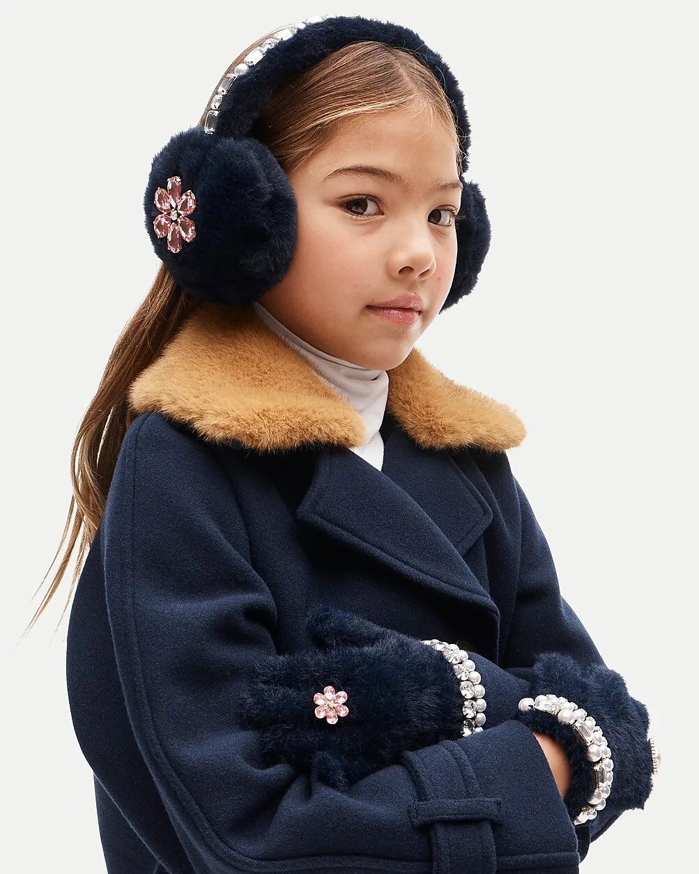 Super Smalls x Crewcuts Embellished Earmuffs by J.Crew