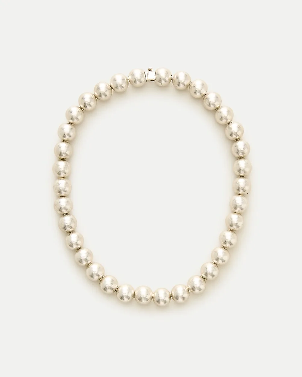 Metallic Beaded Chunky Necklace