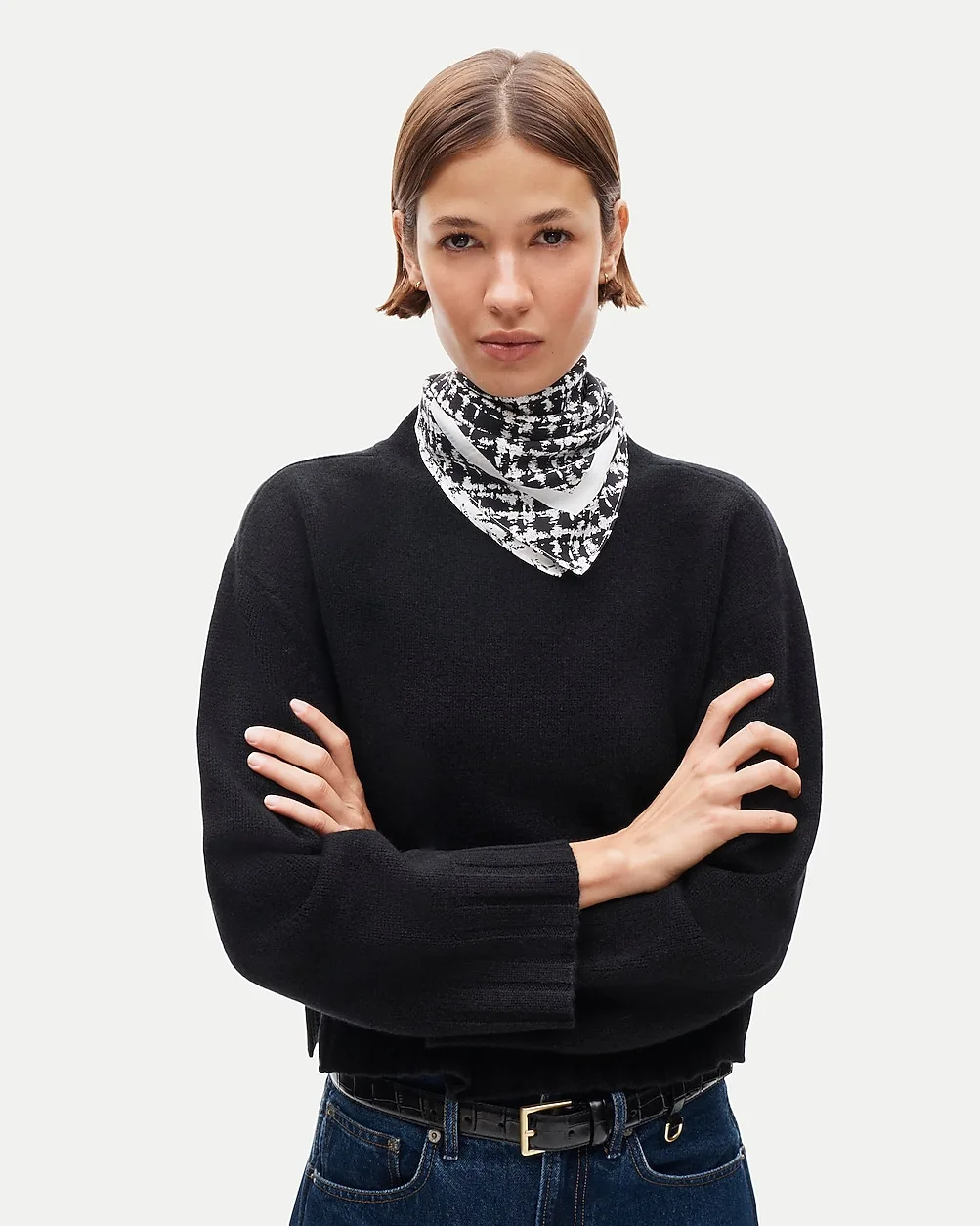 Printed Silk Scarf by J.Crew
