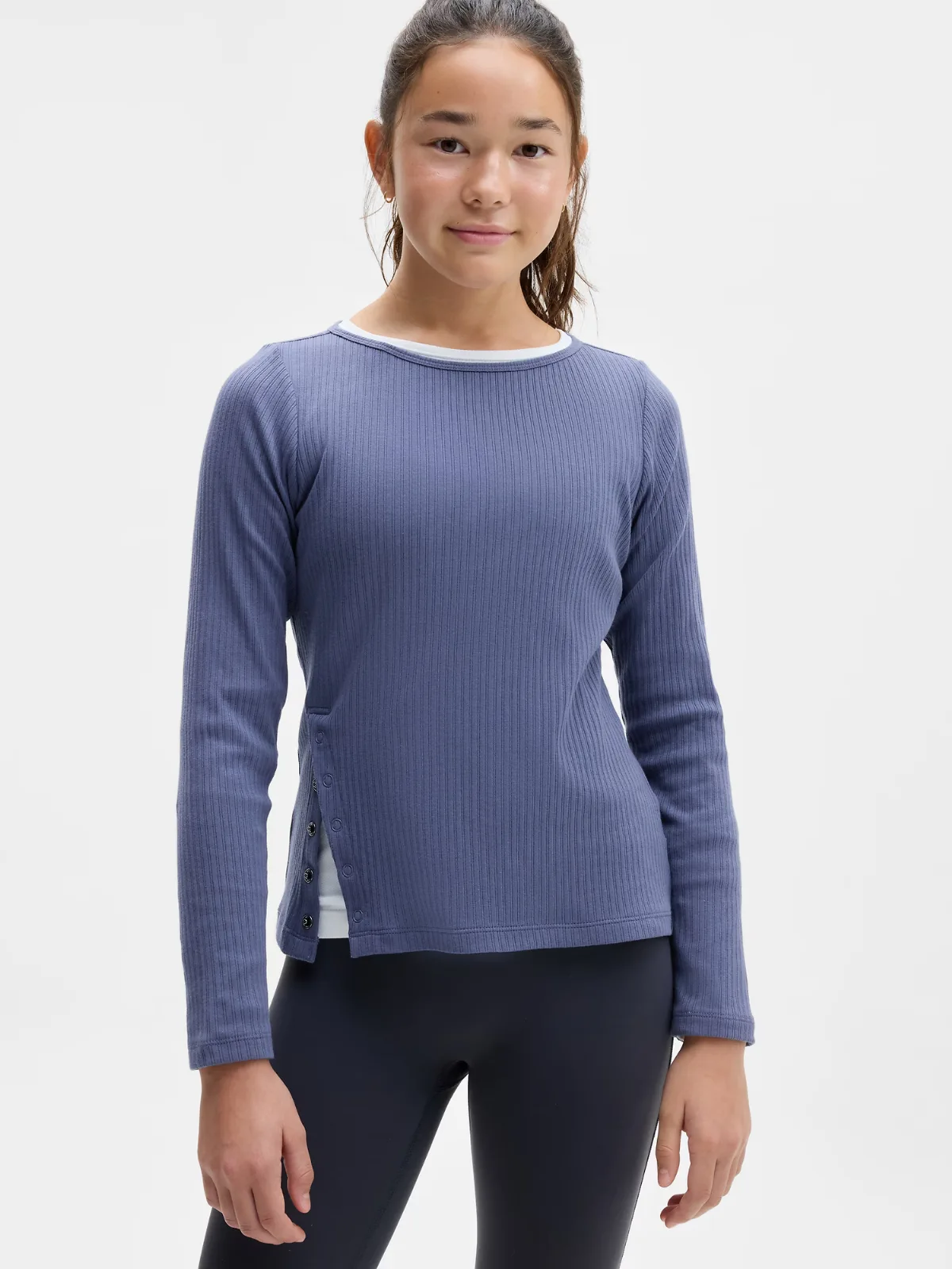 Right Moves Asymm Rib Top by Athleta